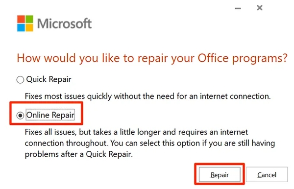 استفاده از ابزار های رفع مشکل جهت حل مشکل Microsoft Word Has Stopped Working